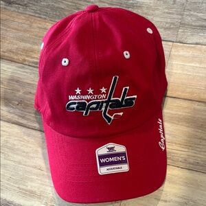 Women’s Washington Capitals Red Adjustable Cap Hat NEW